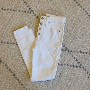 madewell white jeans - NEVER WORN